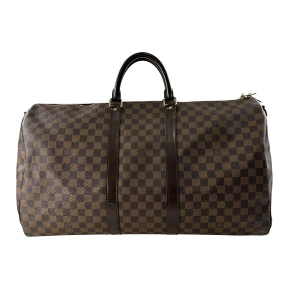 Louis Vuitton Damier Ebene Keepall Badouliere - Picture 1 of 7